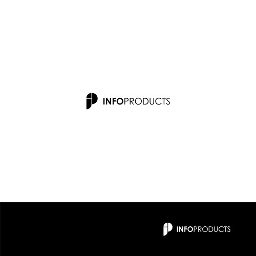 InfoProducts.com - Logo & Branding Design by BENZdeka