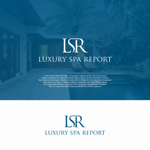 Luxury Spa Report - new website for spa lovers Design by Gatot Kaca™