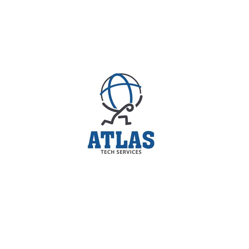 Guaranteed-  Create a logo and branding concept for Atlas Tech Services Design by phong