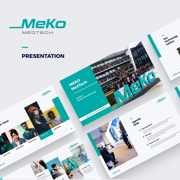 Design by IK_Designs titled "Meko Presentation Proposal"