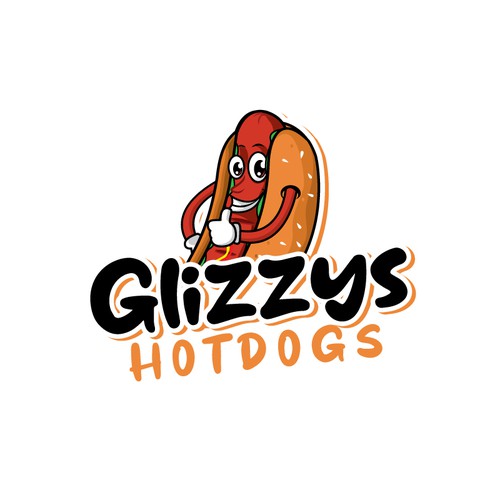 Glizzys Hotdogs Design by creatsoul