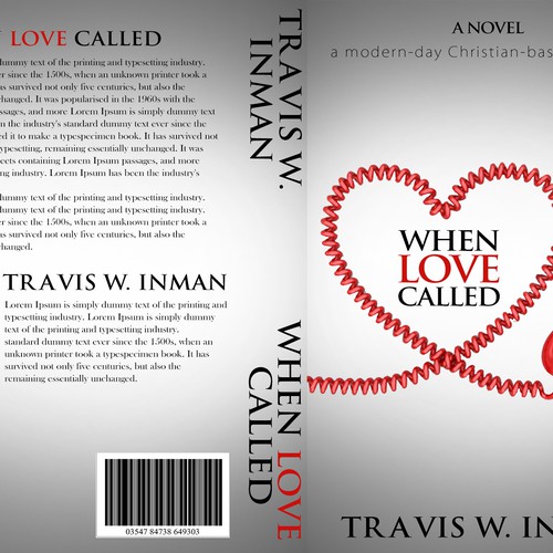 Design Create a Winning Front-and-Back Book Cover for WHEN LOVE CALLED por zenazar