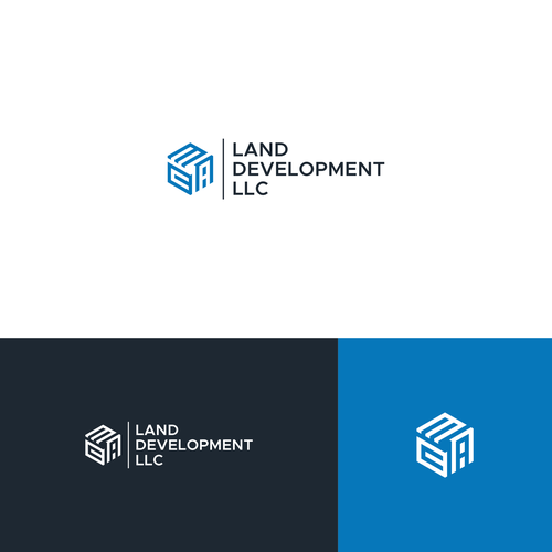 Design a simple modern logo for land development business. Design by rizalirfani