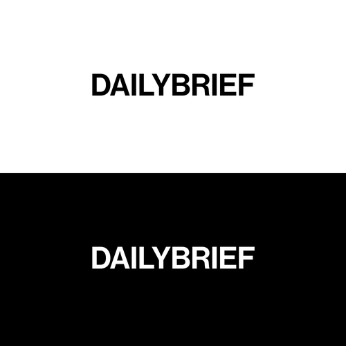 Design a clean, simple logo for a daily newsletter:  dailybrief Design von odle