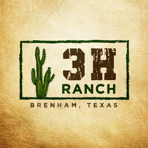 i - GraphicsさんのTexas Ranch logo designデザイン