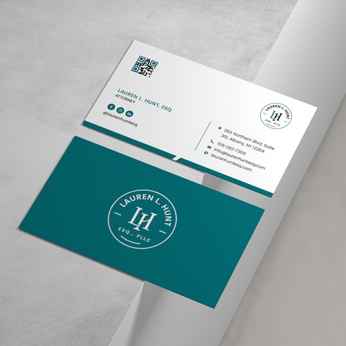 Design business cards and letterhead for a modern law firm Design by Saman Osama