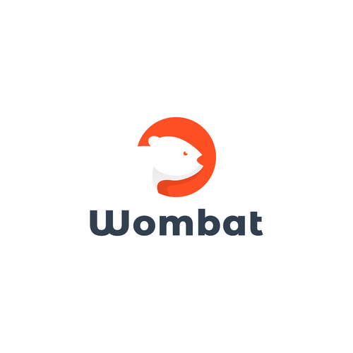 We need a clean, serious and sincere logo for our new App "Wombat" Design by Mada G