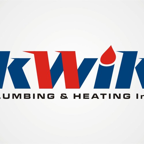 Create the next logo for Kwik Plumbing and Heating Inc. Diseño de the londho