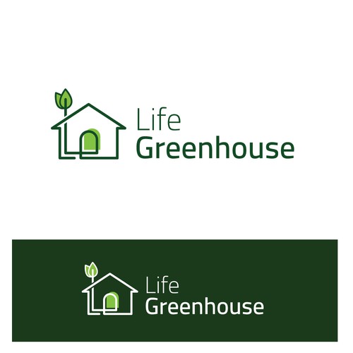 Greenhouse logo company Design by crendizer