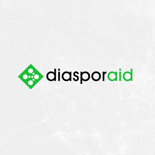 Design a powerful logo for diasporaid, an impact-oriented network/platform for expats Design by Nandox82