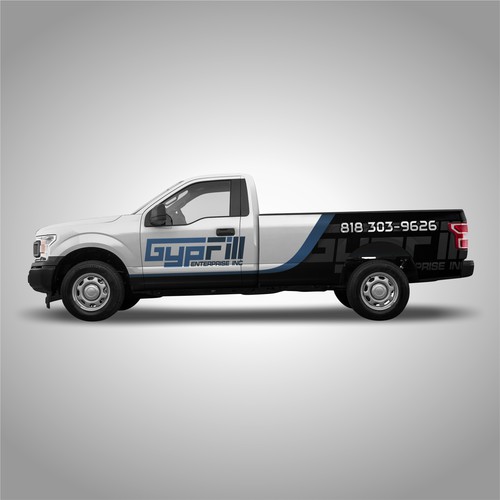 trucks wrap design Design by Bogi_Graphics