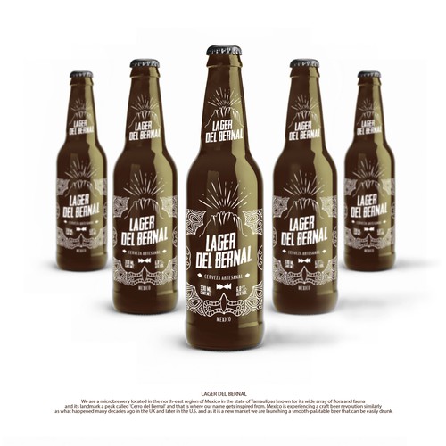 Design an outstanding label for a craft brewery