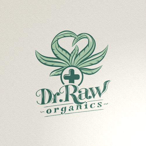 'Dr.Raw' - Organic Cannabis Products Logo Design by markomavric