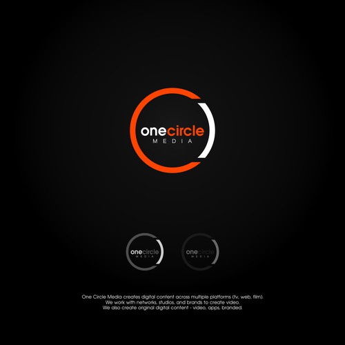 Create the one and only logo for One Circle Media! Design by Vectorisman