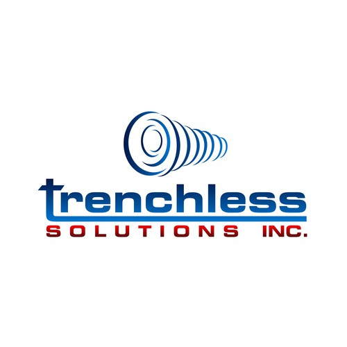 Trenchless Construction logo Design by logom@ker