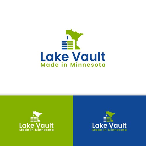 Designs Up North, Lake Life Storage box brand Logo design contest