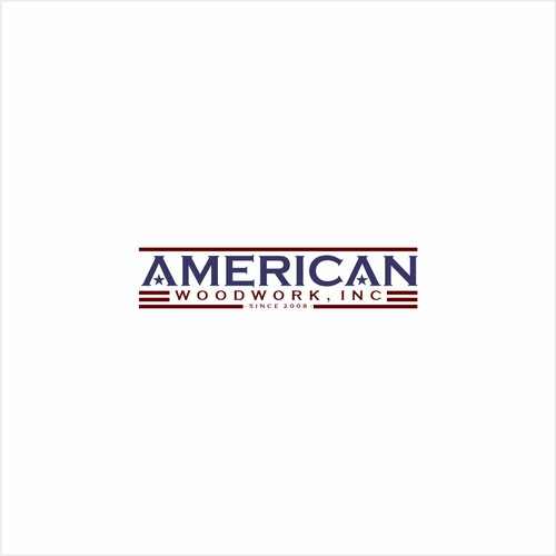 American Woodwork news a new logo Réalisé par Logics Studio