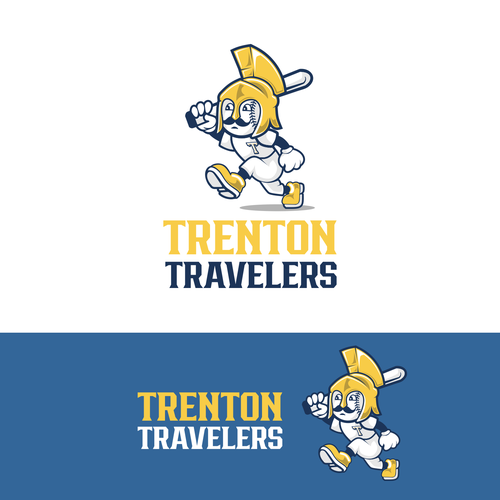 Trenton Travelers logo Design by Rojo Brono