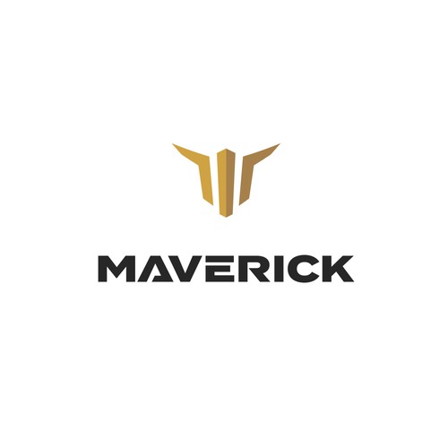 Need a modern abstract bull and M logo for our concrete construction company named Maverick. Réalisé par Shihab's™