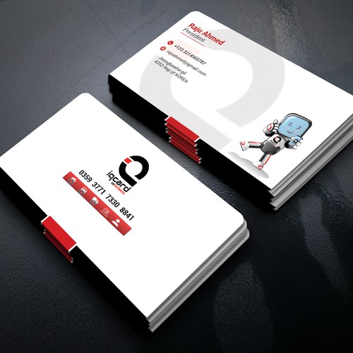 Business card contest entry by Nabina@85