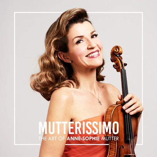 Illustrate the cover for Anne Sophie Mutter’s new album Design by Maria Nersi