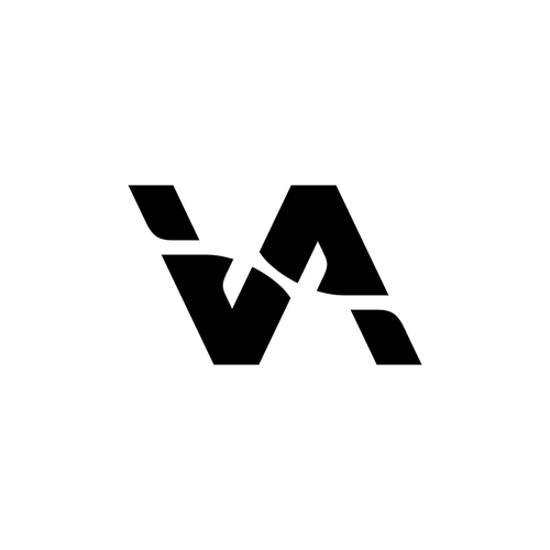 VA Monogram Logo for All Over Print Design by *KayK