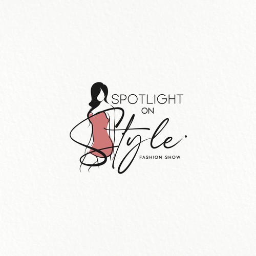 Elegant, fun, flirty logo for upscale Fashion Show Fundraiser Design by GinaLó