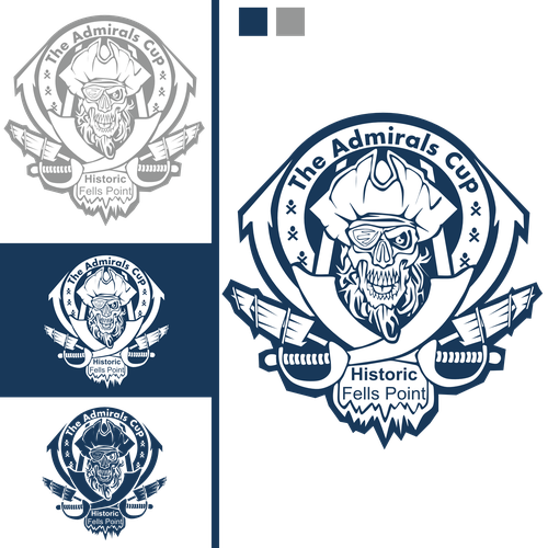 Design a nautical logo for a pirate bar Ontwerp door scorpionagency