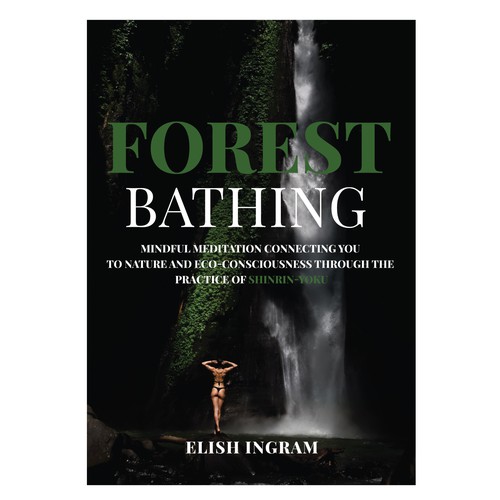 99_masterさんのDesign a Cover for Book on Forest Bathingデザイン