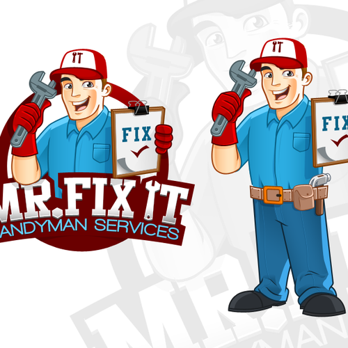 Create the next logo for Mr. Fix It Handyman Services Design réalisé par Aga Ochoco