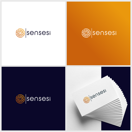 Logo for a wearable sensor technology company Design by Aksara Hati™