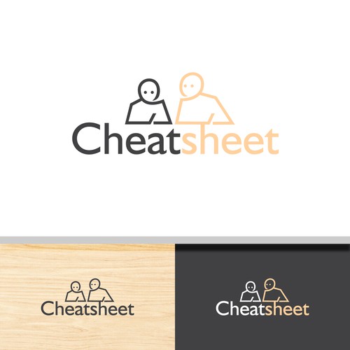 Unique descriptive combo mascot Logo that embodies the action of cheating on a test & shortcuts Design von opiq98