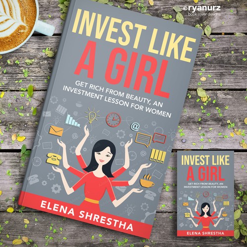 Book Cover for Teaching Girls to Invest Design by ryanurz