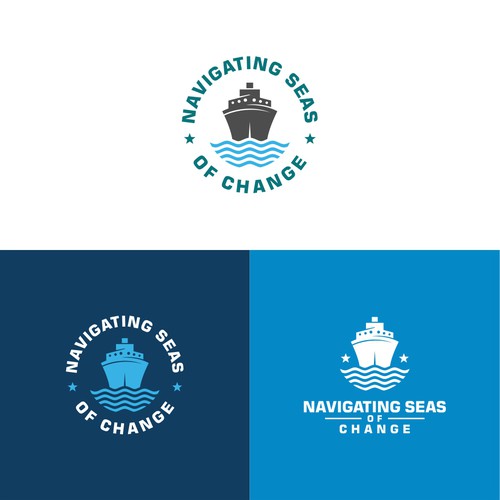 Nautical themed conference logo! Design by nurmaelani
