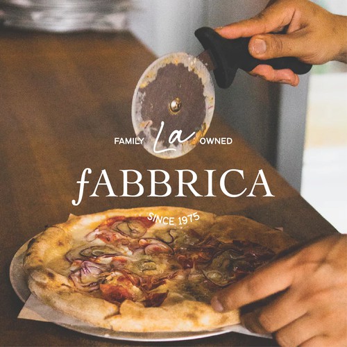 We need a powerful logo for our pizza production - La Fabbrica Design por bymcc