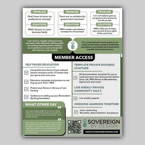 Flyer Redesign Design by allMarv