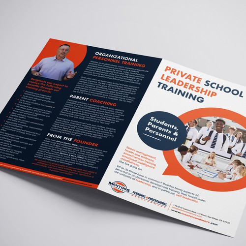 Mentoring program brochure Design by VTRA