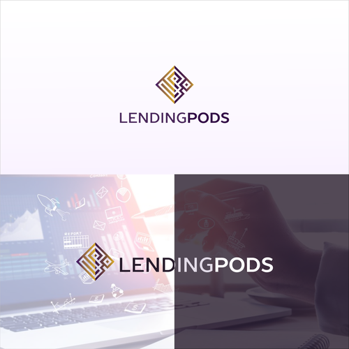Design a sleek, powerful logo for a disruptive new lending platform Diseño de Blue Mantis