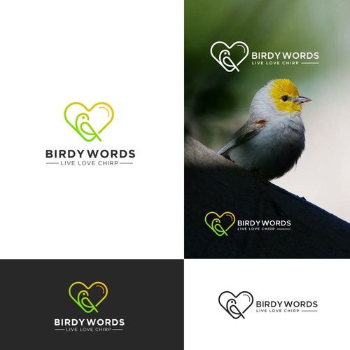 Live Love Chirp Design por rk43_lab