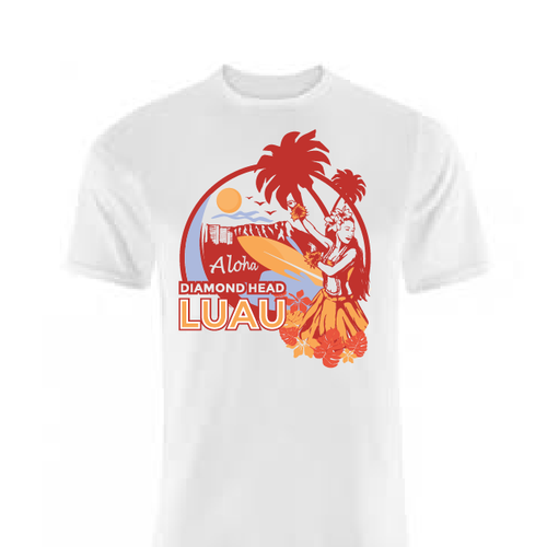 Diseño de Create A Shirt Souvenir For The Hottest Luau In Hawaii de ies