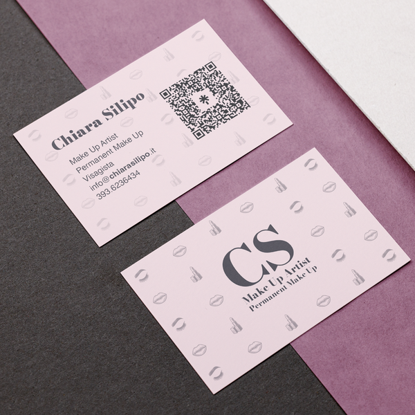 CS Make Up Logo & Business Card 