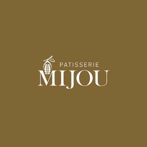 Logo for the modern and creative Patisserie Mijou Design by harivas