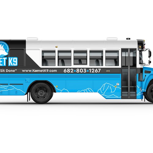 On brand school bus wrap design needed Design by OchayaDesigns™