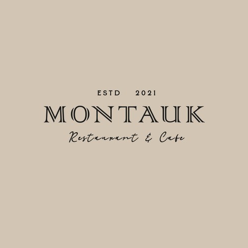 Montauk Logo Design by Kreminets_K