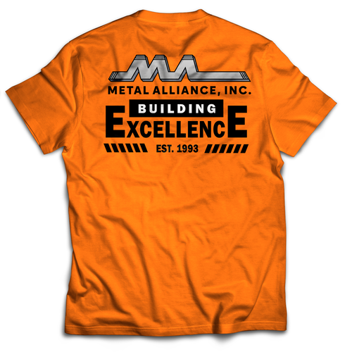 T-shirt design for high quality construction company Design by Irisha_design
