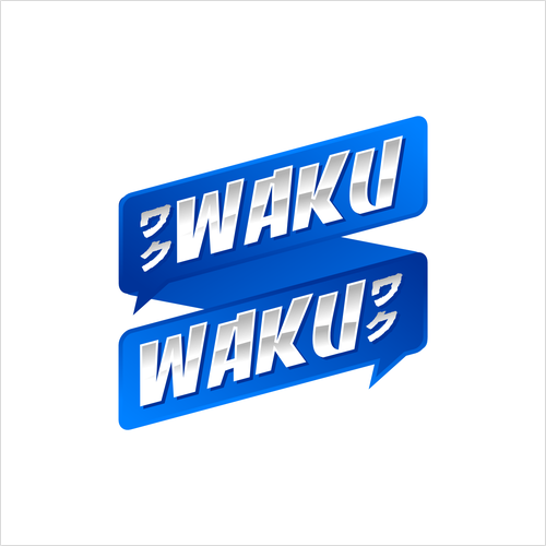 Waku Waku App Logo! Design by Berwoty