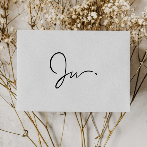 JW Script Logo Diseño de GinSonic