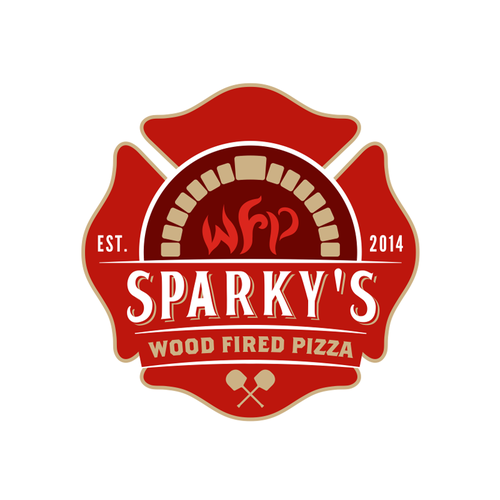 Help Sparky's Make Pie and create a brand for our wood-fired pizza business Design by DSKY