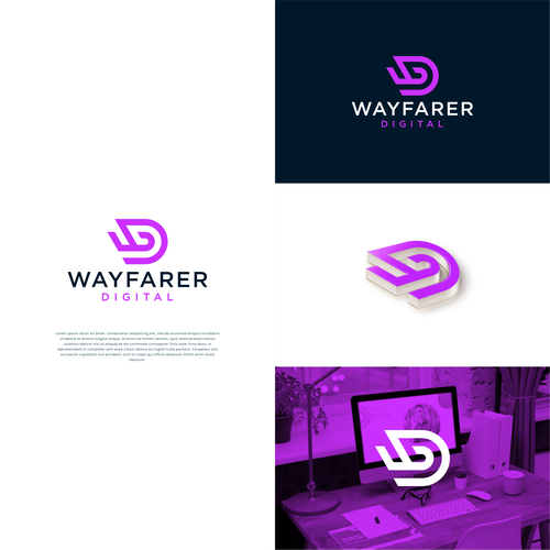 Design a modern and sleek logo for an advertising agency Design by tomijunkier
