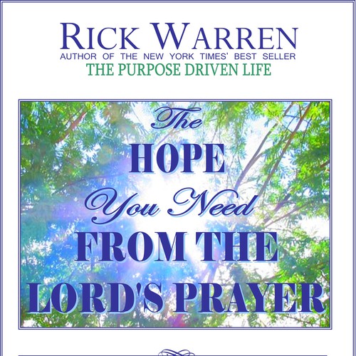 Design Rick Warren's New Book Cover Design by Goodbye